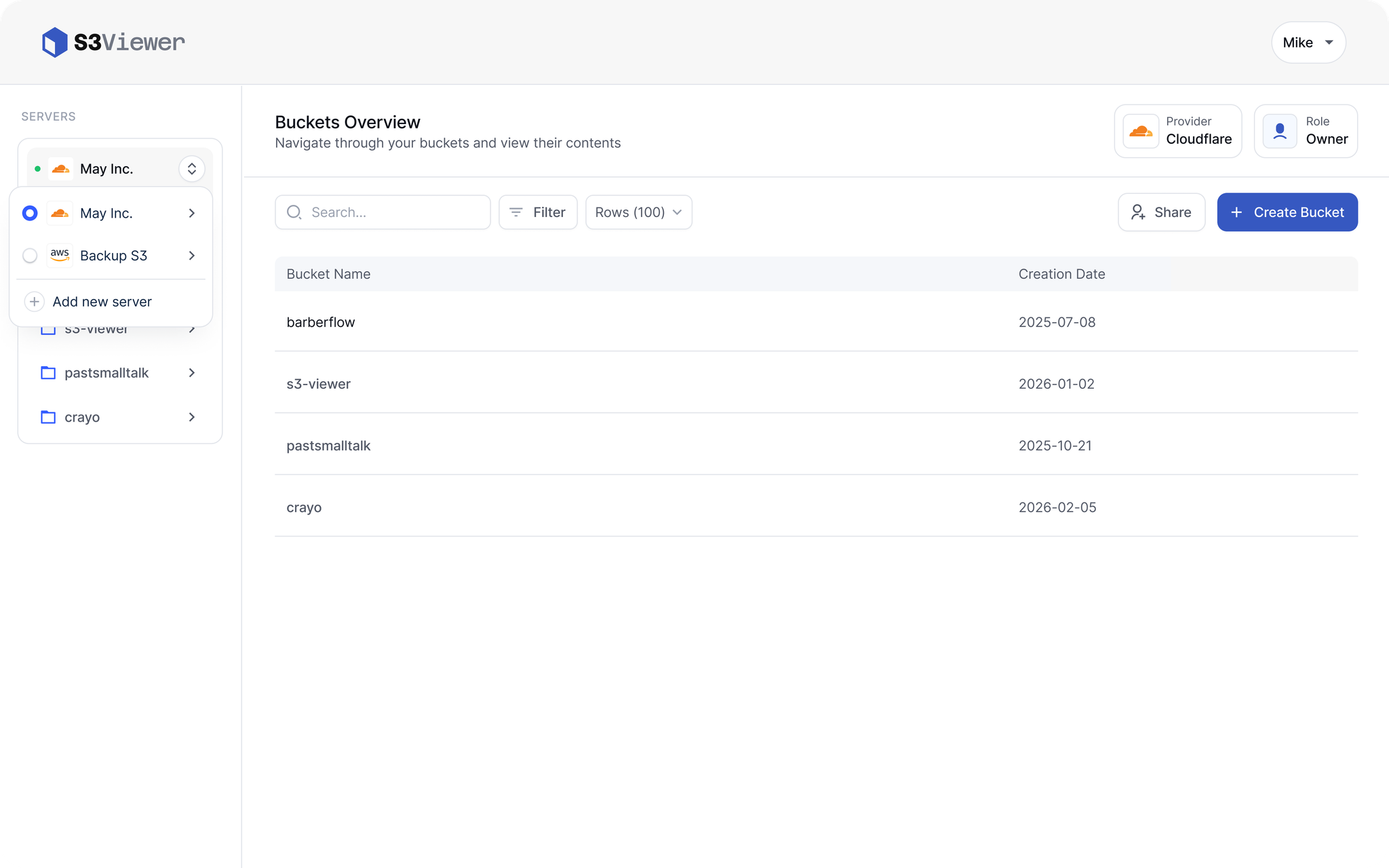 Structured Storage Viewer S3 Viewer – Fast, Open-Source S3 Object Storage Browser